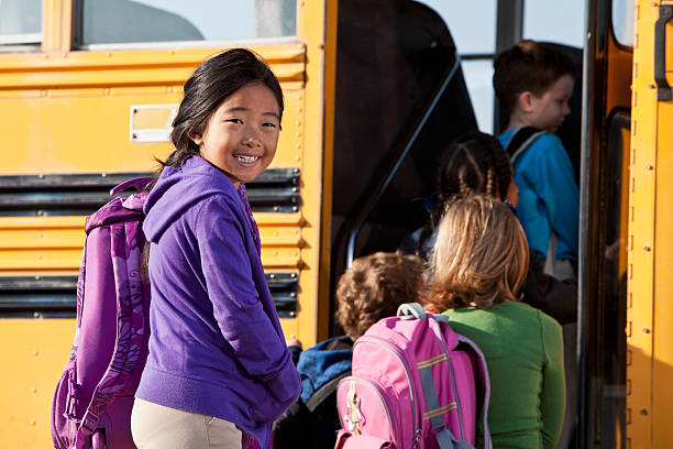 National Express Corporation Donates School Bus Brookland Lakeview Empowerment Center
